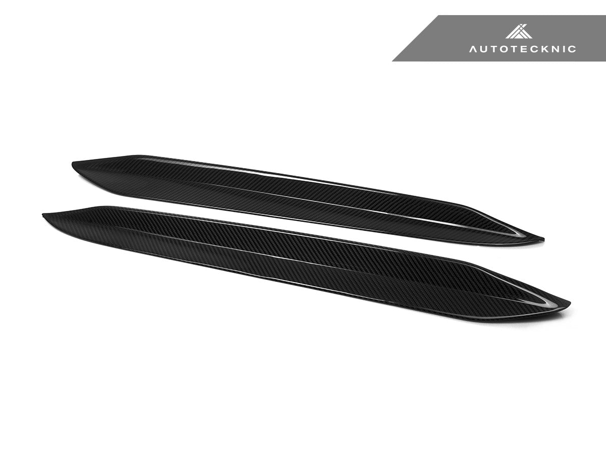 AutoTecknic Dry Carbon Rear Fin Set - BMW F96 X6M | G06 X6