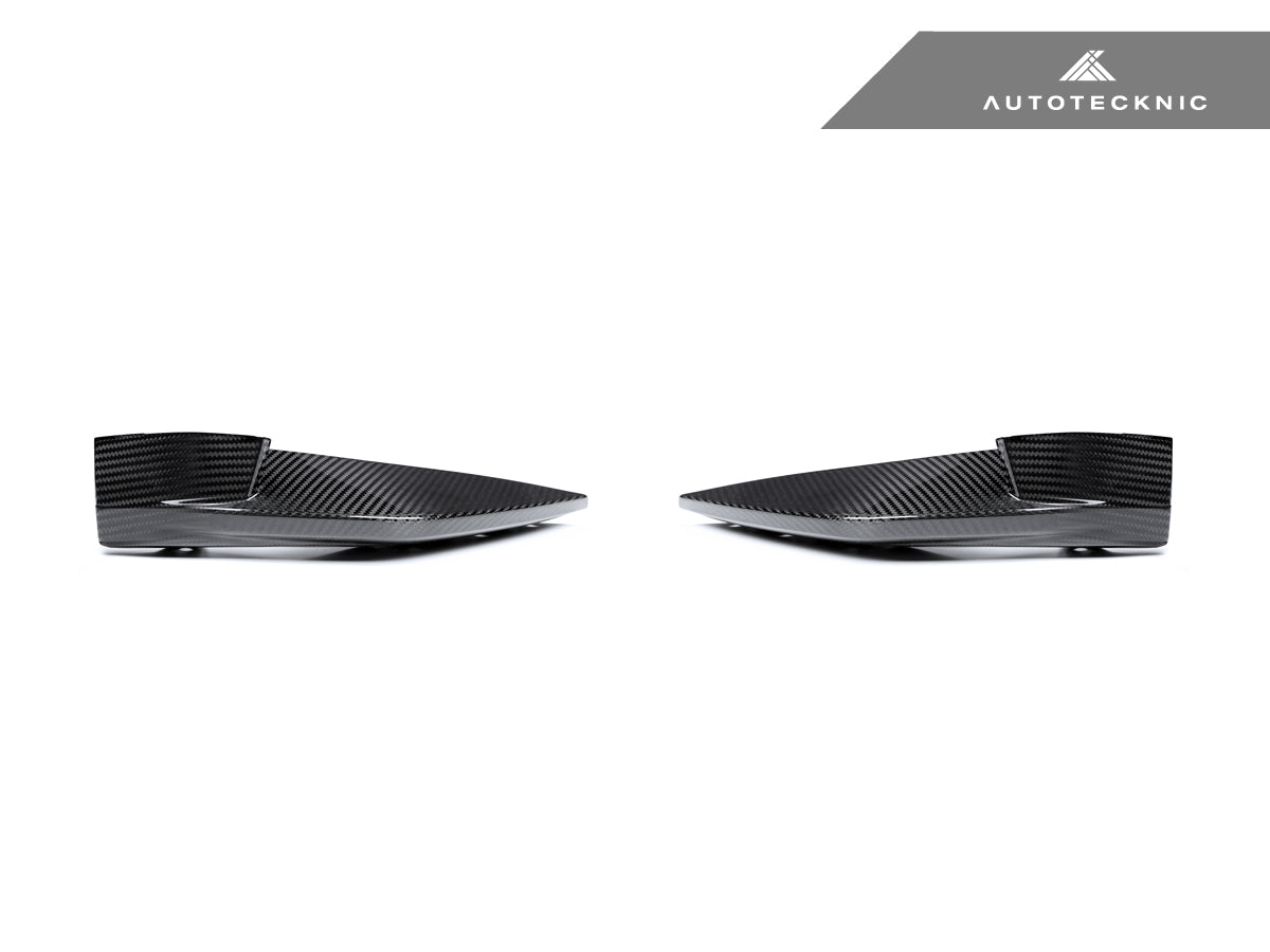 AutoTecknic Dry Carbon Front Aero Splitter Set - BMW G80 M3 | G82/ G83 M4