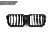 Load image into Gallery viewer, AutoTecknic Dual-Slats Gloss Black Front Grille - BMW G01 X3 | G02 X4 LCI