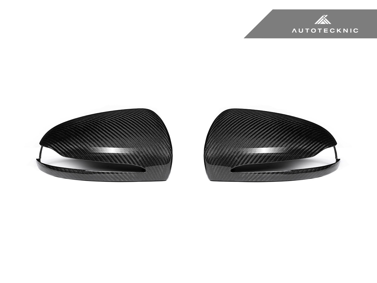 AutoTecknic Replacement Version II Dry Carbon Mirror Covers - Mercedes-Benz W213 E-Class