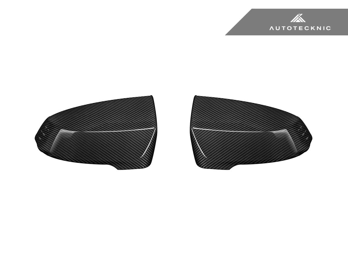 AutoTecknic Dry Carbon Fiber Mirror Cap Set - BMW F74 M235 xDrive Gran Coupe