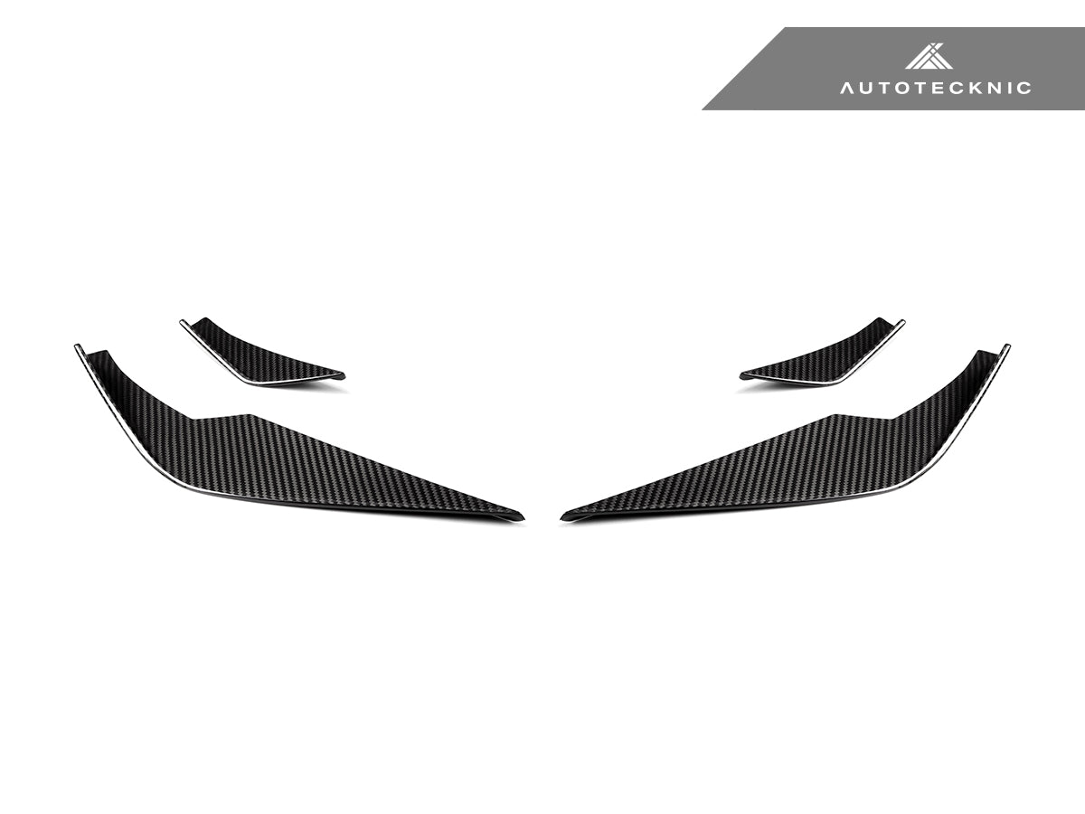 AutoTecknic Dry Carbon Corsa Canard Set - BMW G80 M3 | G82 M4