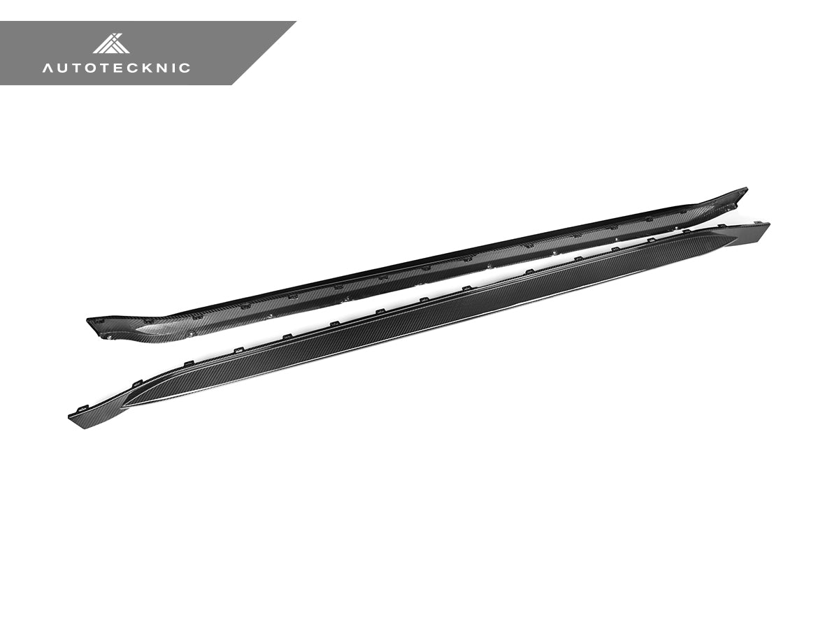 AutoTecknic Dry Carbon OEM-Spec Side Skirt Set - BMW G80/ G81 M3