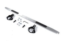 Load image into Gallery viewer, Dinan 99-06 BMW 323i/325i/328i/330i/M3 (E46) Brushed Alum. w/Carbon Inlays Shock Tower Brace - Rear - D180-0461