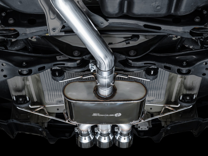 AWE Tuning 2024 Acura Integra Type S DE5 FWD Touring Edition Exhaust w/ Triple Chrome Silver Tips - 3015-52335