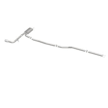 Load image into Gallery viewer, MagnaFlow Cat Back, SS, 2.5in, Street, Single Straight Pass. Polished 4in Tip, 2015 Ford Fusion 2.5L - 19096