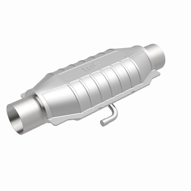 MagnaFlow Universal Catalytic Converter 2.5in ID Inlet/Outlet Center/Center Oval Rear - 338016