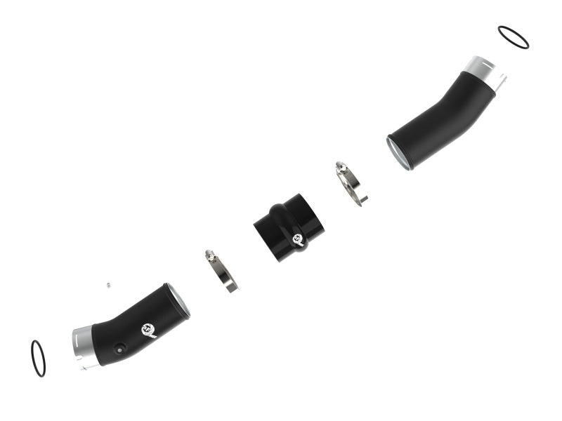 aFe 2024 Toyota Tacoma L4 2.4L (t) BladeRunner 3in Aluminum Cold Charge Pipe - 46-20729-B