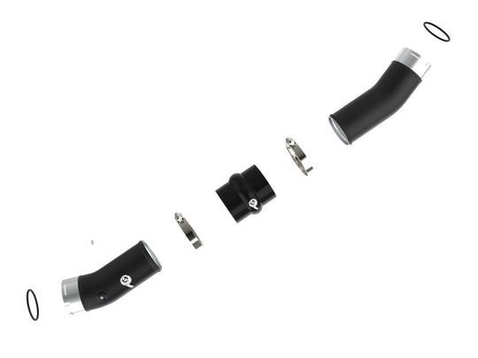 aFe 2024 Toyota Tacoma L4 2.4L (t) BladeRunner 3in Aluminum Cold Charge Pipe - 46-20729-B