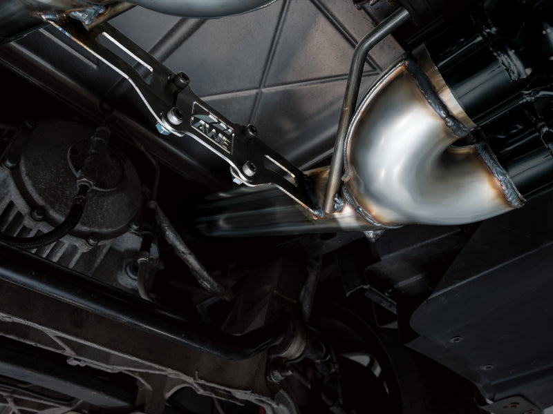 AWE Tuning C6 Chevrolet Corvette Z06/ZR1 Track Edition Axle-Back Exhaust w/ Diamond Black Tips - 3020-43606