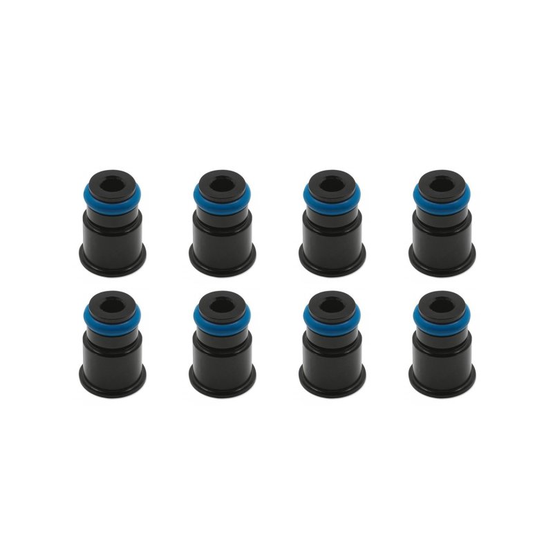 BLOX Racing 11mm Adapter Top (1/2in) w/Viton O-Ring (Set of 8) - BXEF-AT-11S-8
