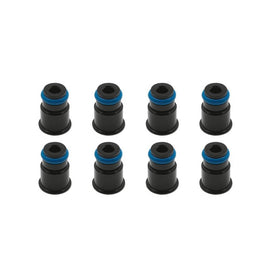 BLOX Racing 11mm Adapter Top (1/2in) w/Viton O-Ring (Set of 8) - BXEF-AT-11S-8