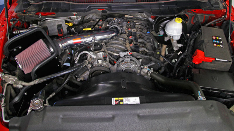 K&N 2013 Dodge Ram 1500 V8-4.7L High Flow Performance Air Intake Kit - 77-1571KP
