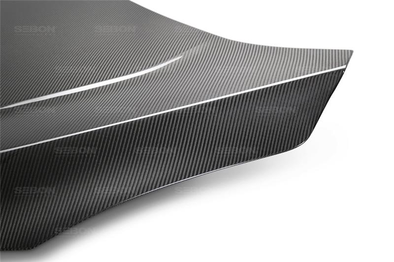 Seibon 2016-2017 Honda Civic Coupe/Sedan/Hatchback OEM Style Carbon Fiber Hood - HD16HDCV-OE