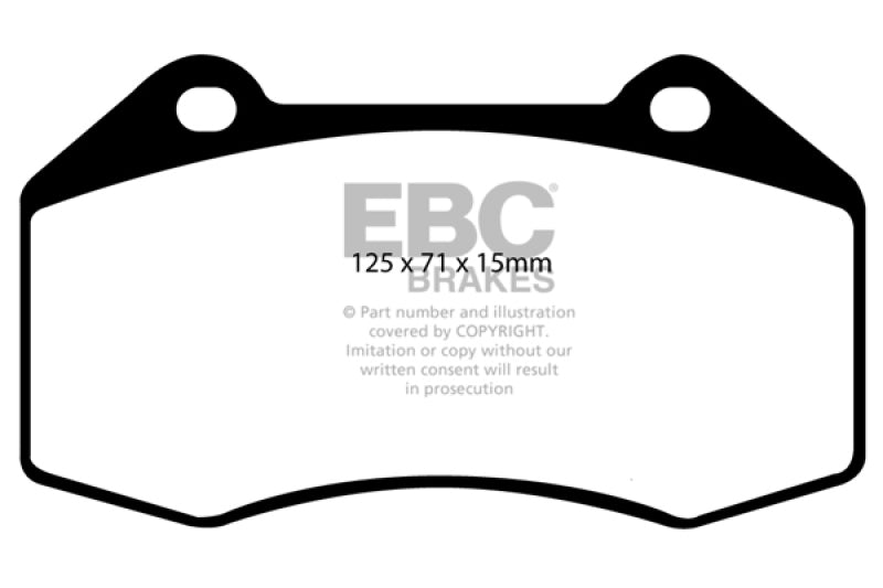 EBC 08-10 Chevrolet Cobalt SS Bluestuff Front Brake Pads - DP51539NDX