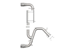 Load image into Gallery viewer, aFe Power Axle Back Exhaust - 19-20 Hyundai Veloster N L4-2.0L (t) w/ Polished tips - 49-37007-P