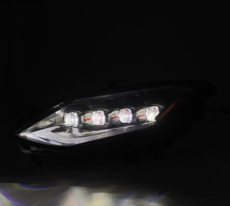 AlphaRex 23-24 Nissan Z NOVA-Series LED Projector Headlights Alpha-Blk w/Activation Light & Seq.Sig - 880494