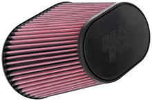 Load image into Gallery viewer, K&amp;N Universal Clamp-On Air Filter 7in x 5-3/16in Flange 10in x 6-1/4in B 6-3/4in x 4-1/2in T 8in H - RU-5292