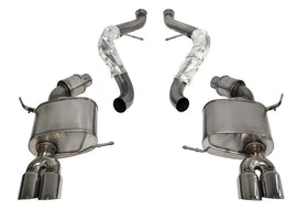 Corsa 2008-2012 BMW M3 Convertible E93 Polished Sport Cat-Back Exhaust - 14568