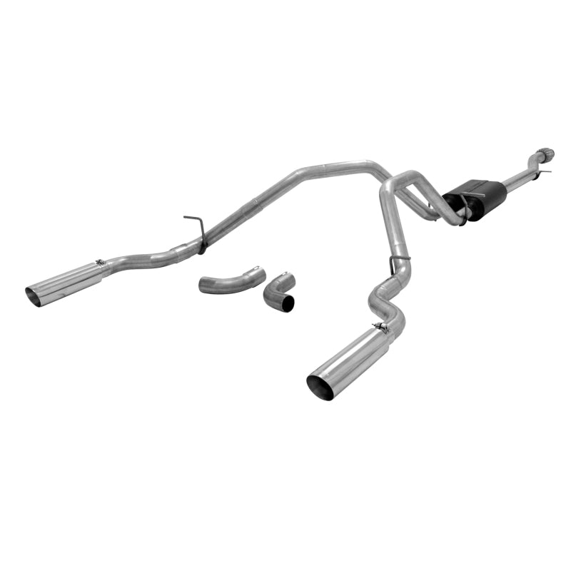 Flowmaster 14-19 GM1500 4.3L/5.3L CC&DC American Thunder Cat-Back Exhaust System - 817669