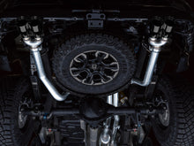 Load image into Gallery viewer, AWE Tuning 22-23 GMC Sierra 1500 AT4X 6.2L 0FG Catback Split Dual (Flat Bumper) - Diamond Black Tips - 3015-43284