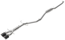 Load image into Gallery viewer, aFe Takeda 2.5in 304SS Cat-Back Exhaust System w/ Carbon Tips 17-20 Honda Civic Si Sedan I4 1.5L - 49-36619-C