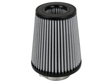 Load image into Gallery viewer, aFe MagnumFLOW Pro DRY S Universal Air Filter 3in F / 6in B / 4.5in T (Inv) / 7in H - 21-91004