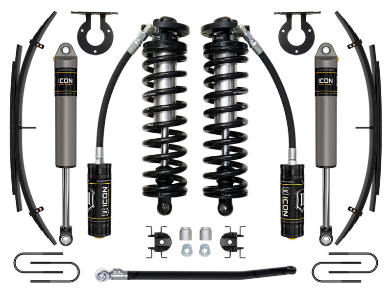 ICON 08-10 Ford F250/F350 2.5-3in Stage 2 Coilover Conversion System w/ Expansion Pack - K63182