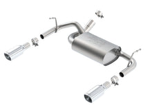 Load image into Gallery viewer, Borla 12-14 Jeep Wrangler JK 2Dr &amp; 4Dr Rear Section ATAK Single Square Rolled Angle-Cut Exit Exhaust - 11860