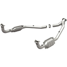 Load image into Gallery viewer, MagnaFlow DF Cat. Conv 97 Land Rover Defender 90 4.0L Y-Pipe Assy / 96-99 Discovery 4.0L Y-Pipe Assy - 93690