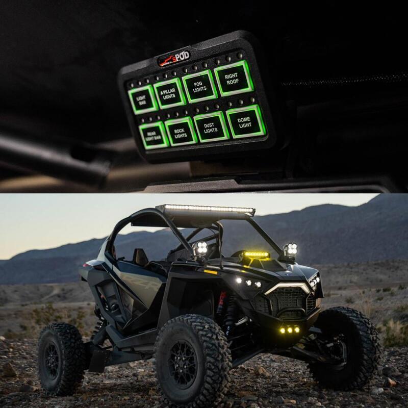 sPOD 22-23 Polaris RZR Pro R BantamX HD Kit - 870092