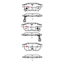 Load image into Gallery viewer, DBA 90-01 Acura Integra Rear SSEV Street Series Brake Pads - DB1163SSEV