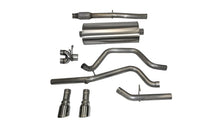 Load image into Gallery viewer, Corsa 14-19 GMC Sierra/Chevy Silv 1500 Crew Cab/Std. Bed 5.3L V8 Polished Sport Dual Rear CB Exhaust - 14870