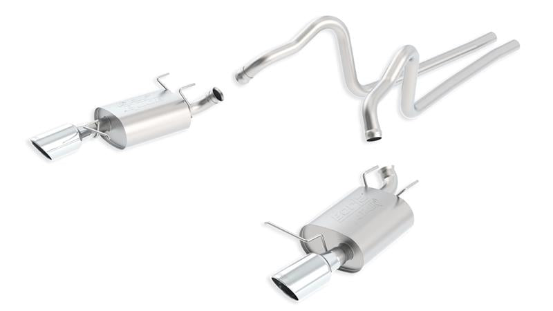 Borla 11-12 Ford Mustang 3.7L AT/MT RWD 2dr ATAK SS Catback Exhaust - 140398