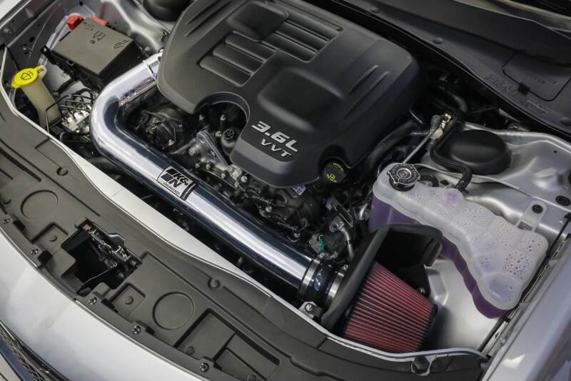 K&N 11-12 Chrysler 300 3.6L / 11-12 Dodge Challenger/Charger 3.6L Typhoon Performance Intake - 69-2544TP