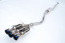 Load image into Gallery viewer, Invidia 17+ Honda Civic SI Coupe Gemini Triple Titanium Tip Cat-back Exhaust - HS17CS27GM3ST
