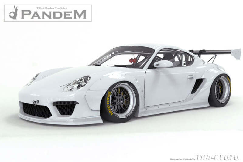 GReddy 05-08 Porsche Cayman (987.1) Rocket Bunny Full Wide-Body Aero Kit w/o Wing - 17090520
