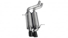 Corsa 2001-2006 BMW 325i/ci Convertible E46 Black Sport Axle-Back Exhaust - 14559BLK