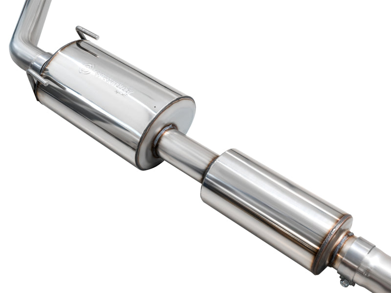 AWE Tuning Exhaust for 4th Gen Toyota Tacoma Dual Diamond Black Tips - 3015-33254