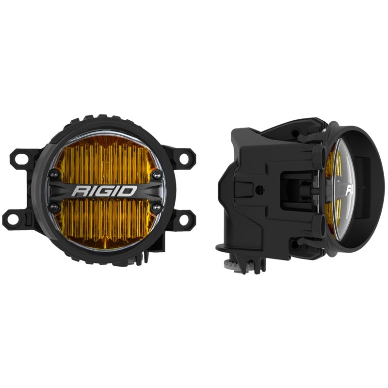 Rigid Industries 2014+ Toyota Tundra & 4Runner / 2016+ Tacoma 360-Series PRO SAE Fog Kit - Yellow - 37117