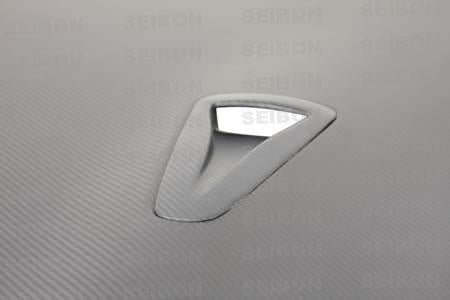 Seibon 09-10 Nissan Skyline R35 GT-R OEM-Dry Carbon Fiber Hood - HD0910NSGTR-OE-DRY