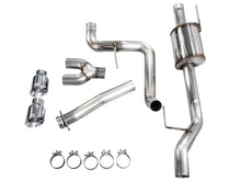 Load image into Gallery viewer, AWE Tuning 21-25 Ford F150 (14th Gen Reg Cab) Cat-Back Exhaust - 4.5in Dual Side Exit Chrome Tips - 3015-32145