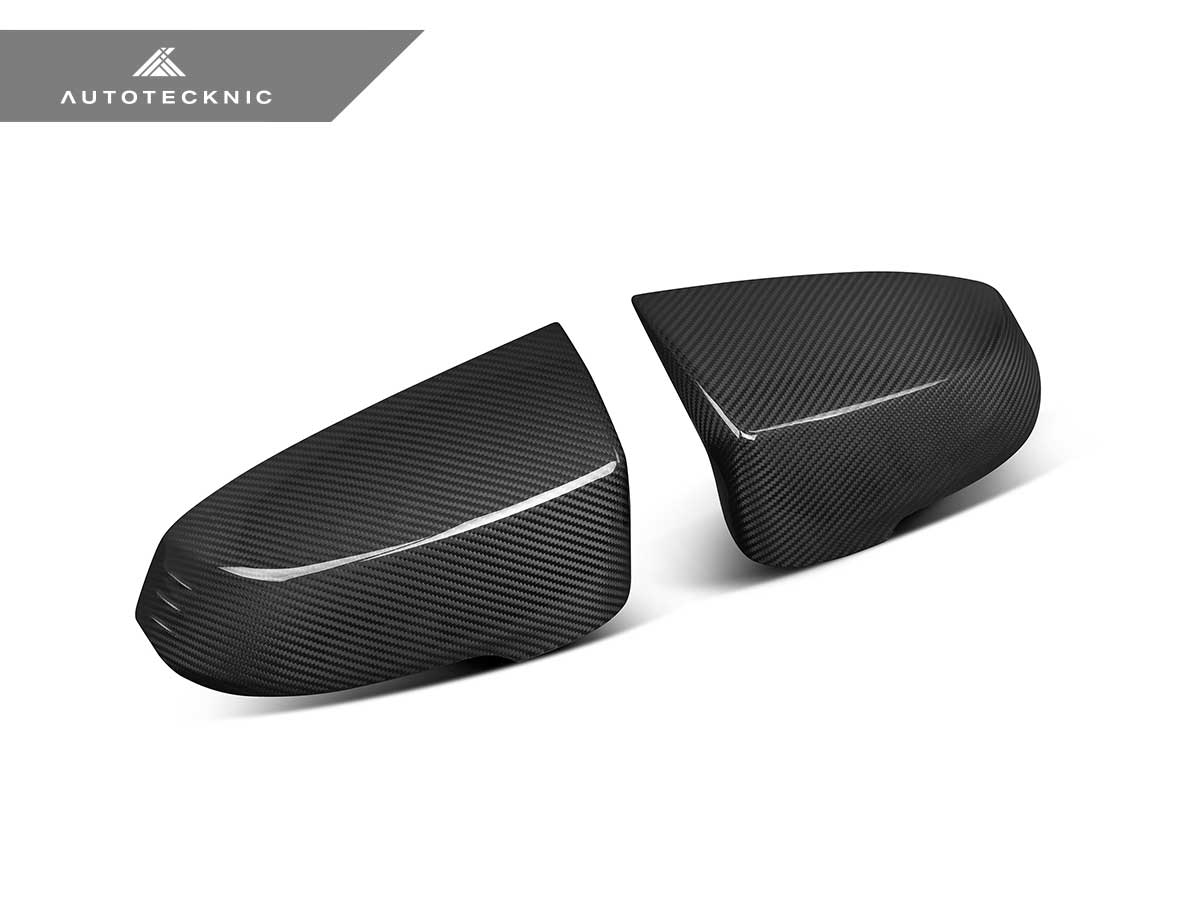 AutoTecknic Dry Carbon Fiber Mirror Cap Set - BMW F74 M235 xDrive Gran Coupe