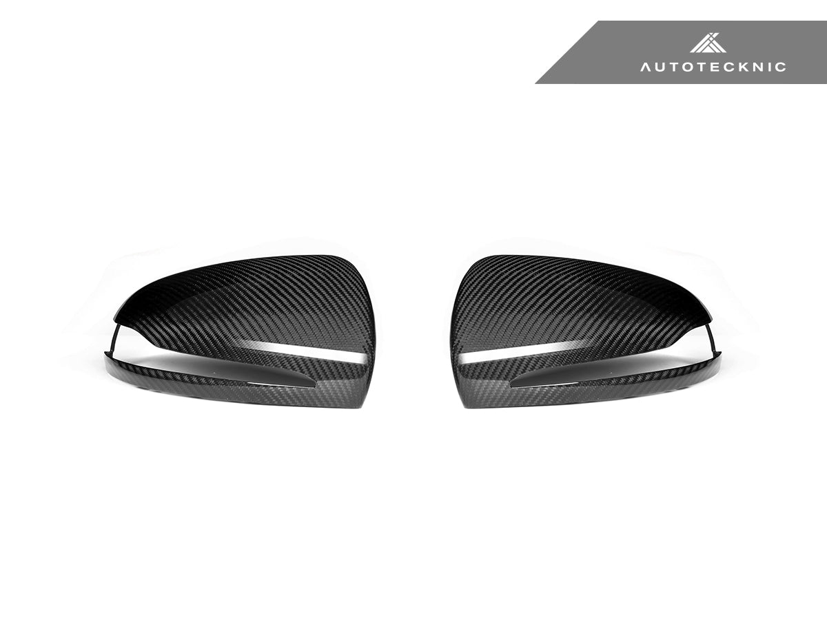 AutoTecknic Replacement Version II Dry Carbon Mirror Covers - Mercedes-Benz W257 CLS-Class