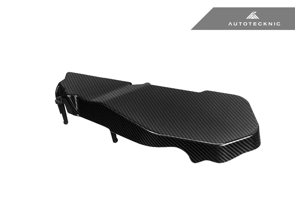 AutoTecknic Pre-Preg Carbon Engine Cover Extension Set - BMW G90/ G99 M5