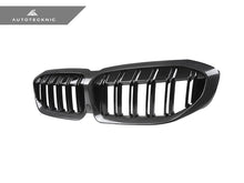 Load image into Gallery viewer, AutoTecknic Dry Carbon Fiber Dual-Slats Front Grilles - BMW G20 3-Series Pre-LCI