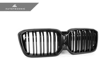 Load image into Gallery viewer, AutoTecknic Dual-Slats Gloss Black Front Grille - BMW G01 X3 | G02 X4 LCI