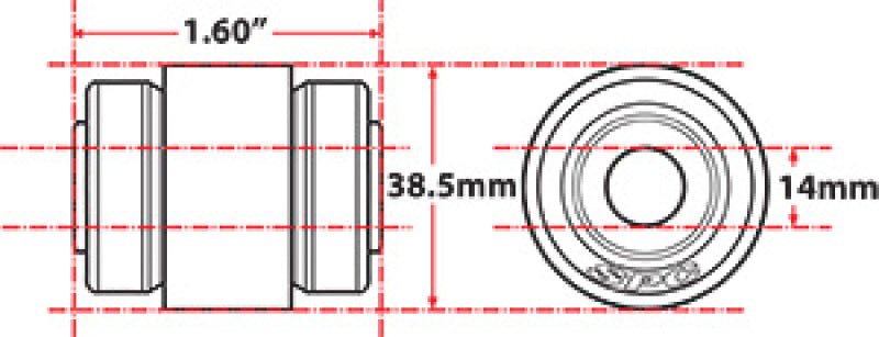 SPC Performance xAxis Jeep Track Bar - 15617