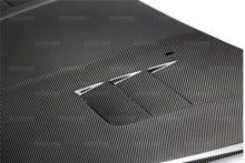 Load image into Gallery viewer, Seibon 15-16 Ford Focus TS-Style Gloss Finish Carbon Fiber Hood - HD16FDFO-TS