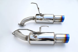 Invidia 22+ Subaru WRX GT N1 3.5in. T.I Tip Axle-Back Exhaust - HS22SW4AG1GTL